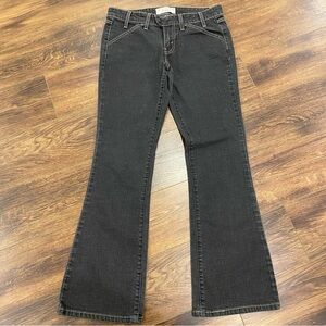 Levi Strauss low rise flare jeans